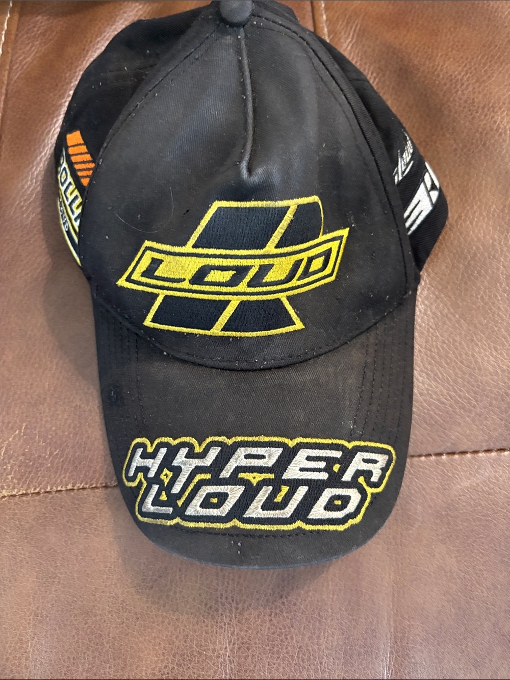 LOUD Racing 'Hyper Loud' Black Baseball Cap
